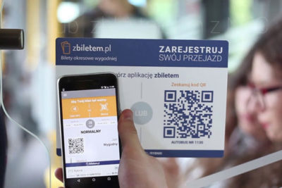 В Варшаве покупка билетов на транспорт возможна с помощью приложения