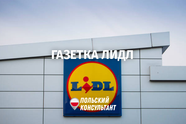 Газетка Лидл в Польше: акции и скидки в магазине Lidl