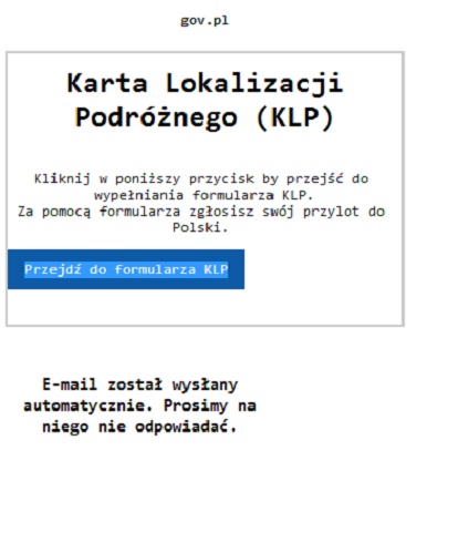 Что такое Karta Lokalizacji Podróżnego и как заполнить eKLP? 3