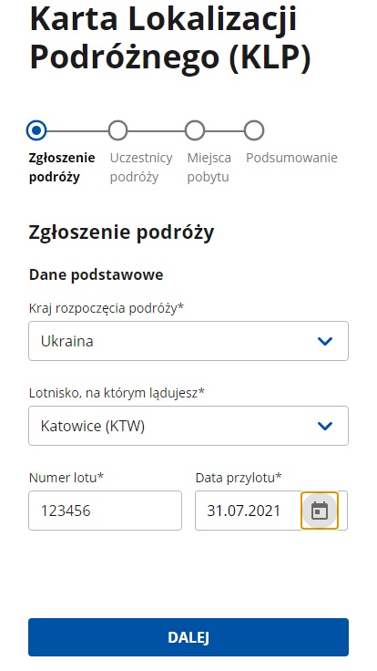 Что такое Karta Lokalizacji Podróżnego и как заполнить eKLP? 4