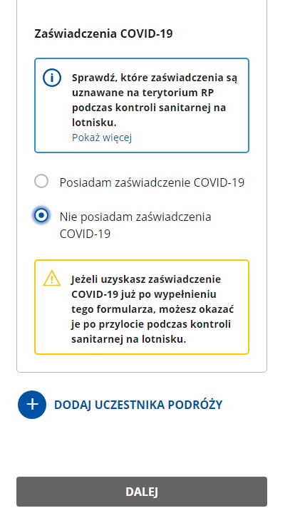 Что такое Karta Lokalizacji Podróżnego и как заполнить eKLP? 6