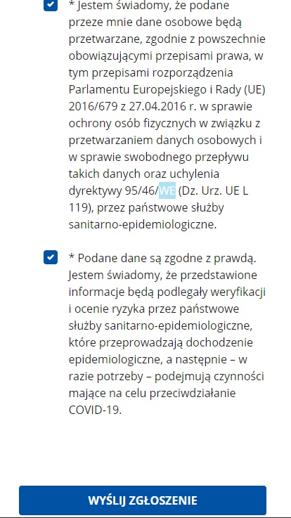 Что такое Karta Lokalizacji Podróżnego и как заполнить eKLP? 8