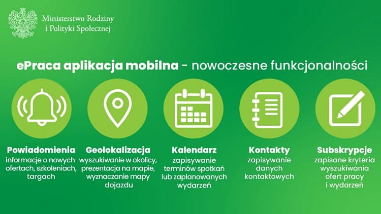 Мобильное приложение ePraca для поиска работы в Польше 2
