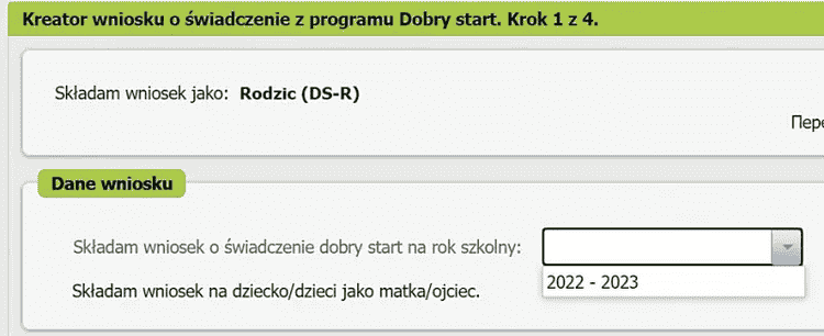Как получить 300 zl по программе Dobry Start в Польше? 6