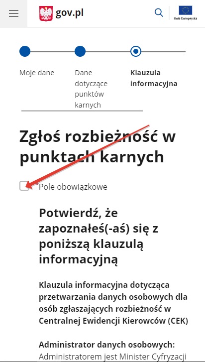 Система баллов в ПДД Польши: за какое нарушение сколько начисляют? 3