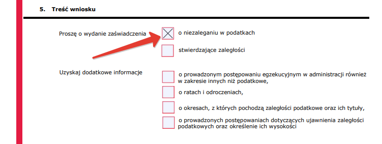 Как получить справку из налоговой и ZUS об отсутствии долгов в Польше? 1