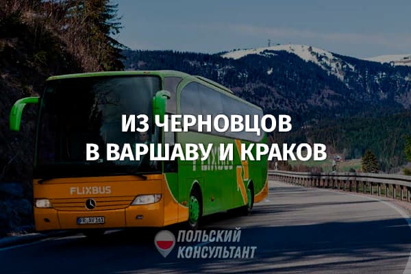 FlixBus возобновляет маршруты из Черновцов в Краков и Варшаву 58