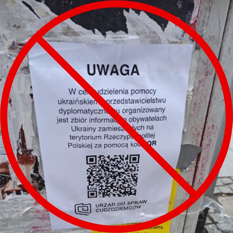 Во Вроцлаве и Кракове расклеивают мошеннические объявления для беженцев 1