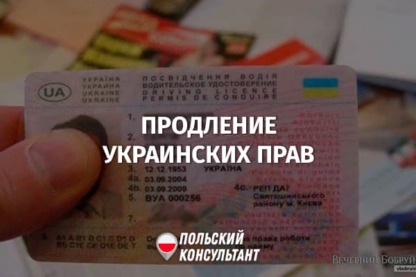 Продление украинских водительских прав в Польше до конца 2023 года 39
