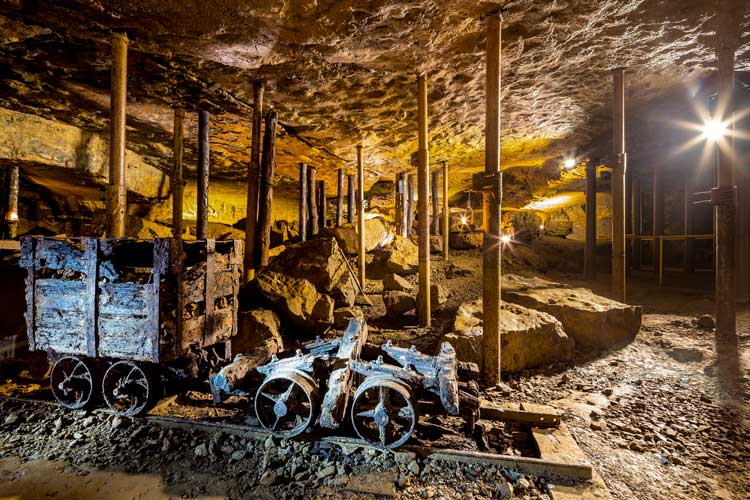 серебряный рудник в Тарновских Горах