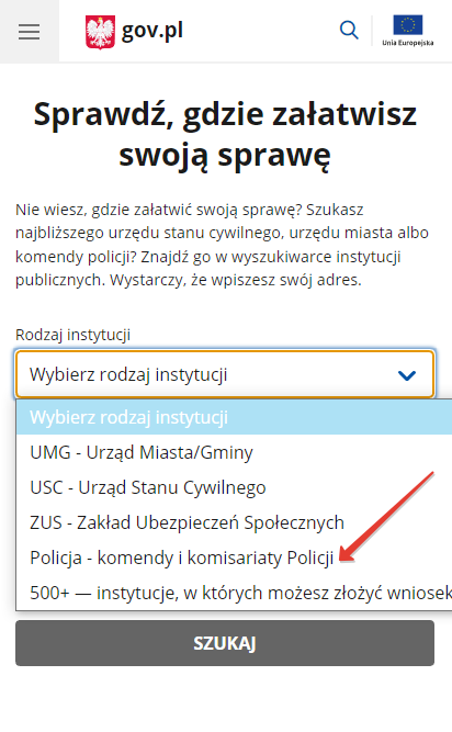 Как и куда правильно сообщить о преступлении в Польше? 1