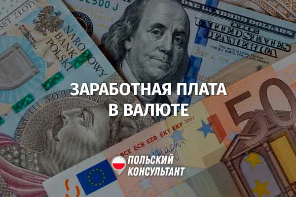 Может ли работодатель в Польше платить зарплату в иностранной валюте? 6