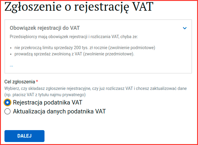 Как зарегистрироваться плательщиком VAT в Польше? 6