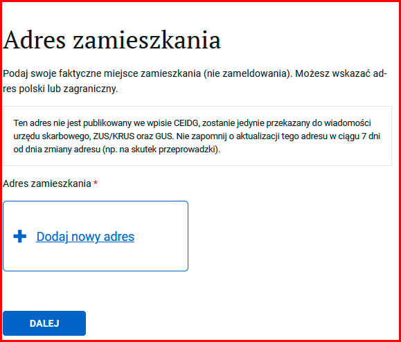 Как зарегистрировать ИП в Польше через biznes.gov.pl? 10