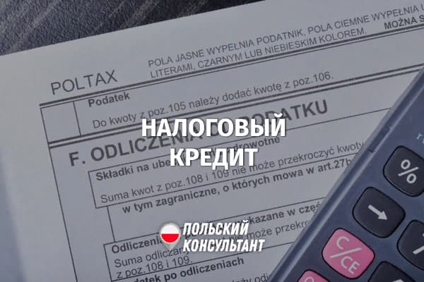 Налоговый кредит в Польше