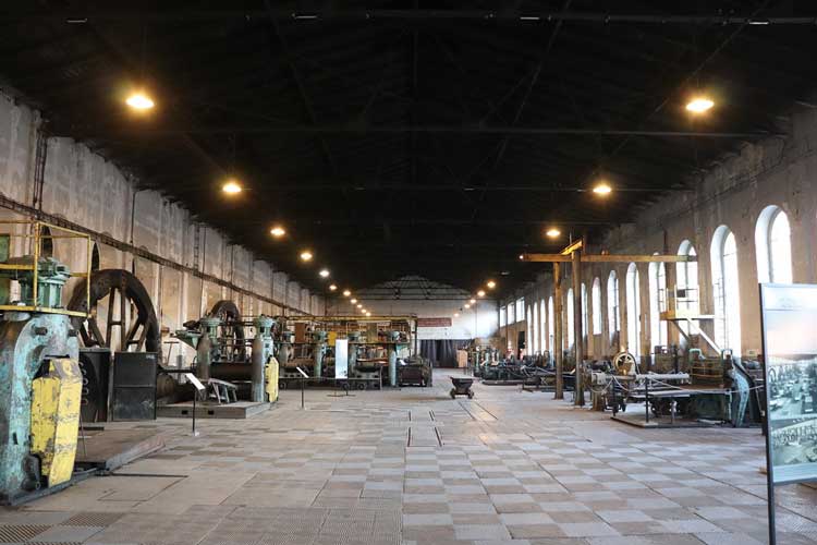 Музей цинковой металлургии Прокатный стан