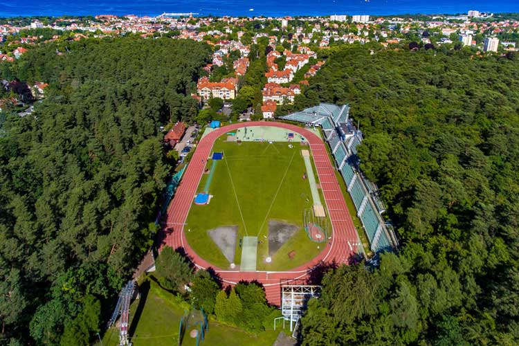 Лесной Стадион в Сопоте